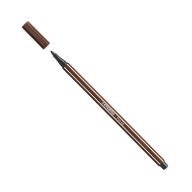 Caneta Stabilo Pen 68/45 Marrom Escuro